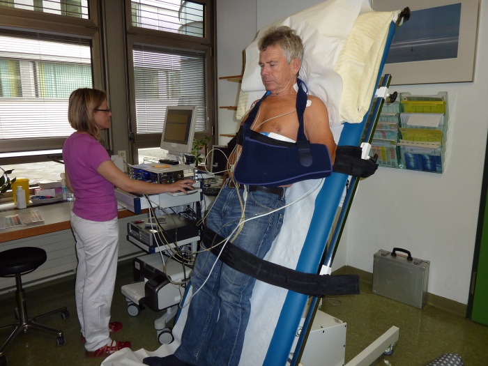 tilt table test at home